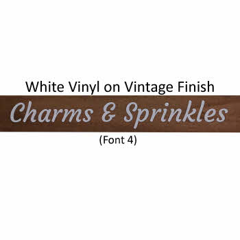 Vinyl Text Colour:: White