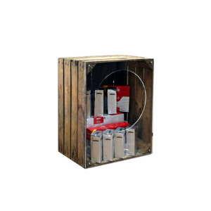 single crate angle white ws